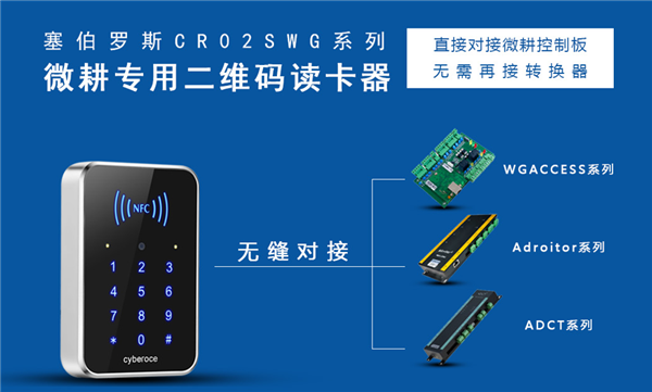 微耕專(zhuān)用二維碼讀卡器